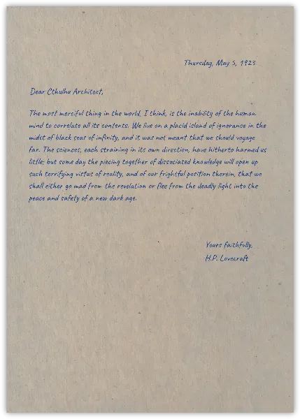 Letter 9 handout template