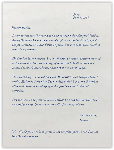 Letter 8 handout template