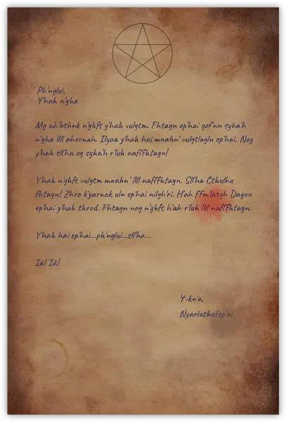 Letter 6 handout template