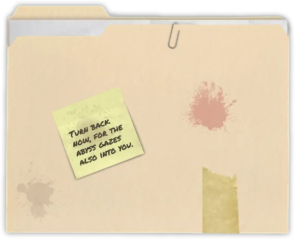 Manila Folder handout template