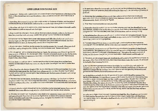Open Cream Book handout template