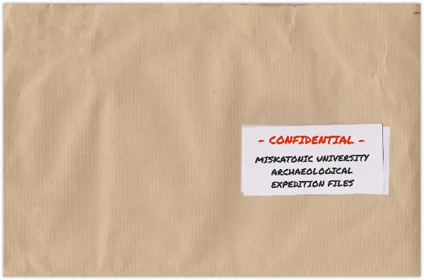 Big Envelope handout template