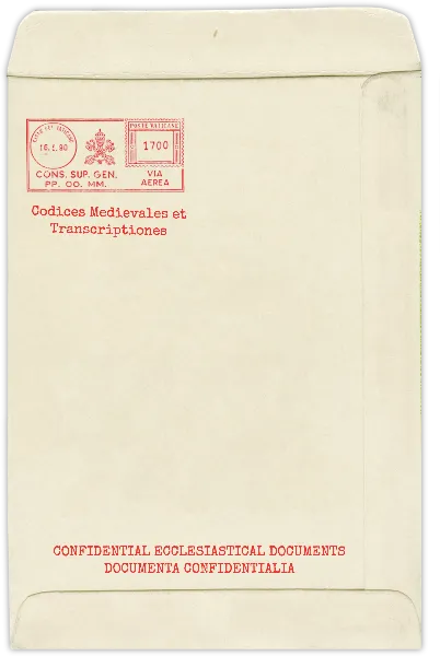 Beige Big Envelope handout template