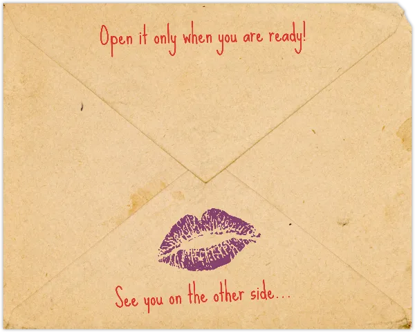 Cream Envelope - Front handout template