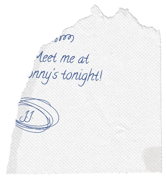 Ripped Napkin handout template