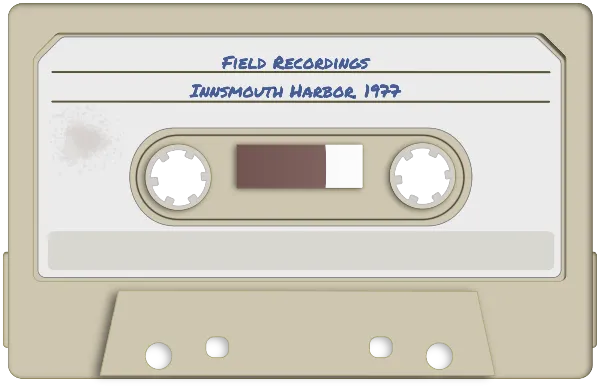 Audio Cassette handout template