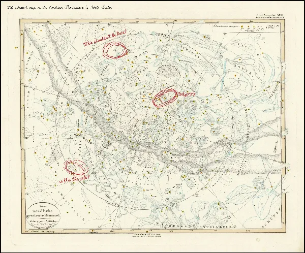 Celestial Map handout template