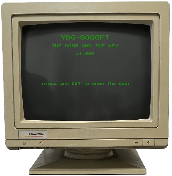 CRT Monitor 2 handout template