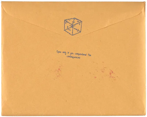 Brown Yellow Envelope handout template