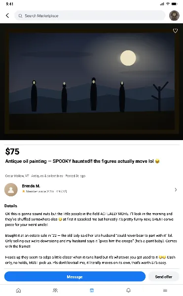 Social Media Marketplace handout template