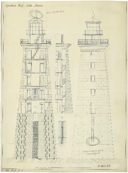 Lighthouse Cross Section handout template