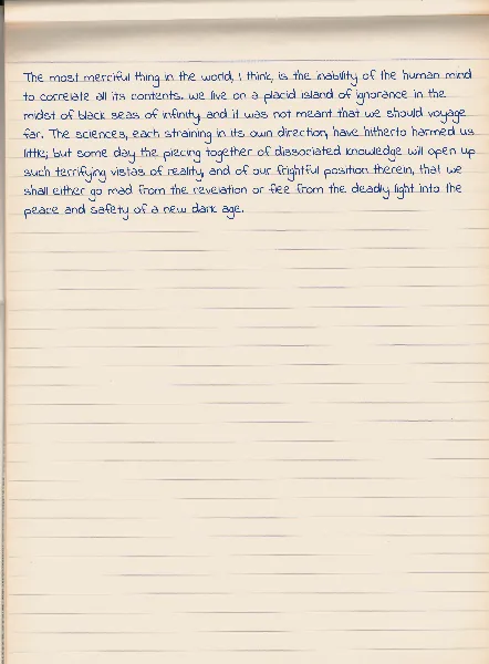 Top bound notebook handout template