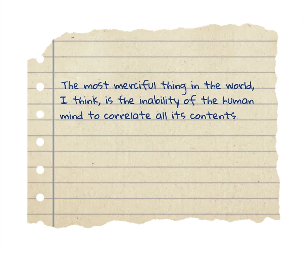 Torn note with blue lines handout template